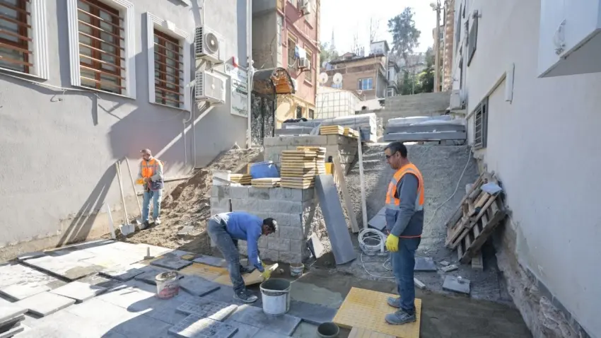 Konak Belediyesi Varyant’ta 412 Sokak ve çevresini yeniledi haberinin görseli