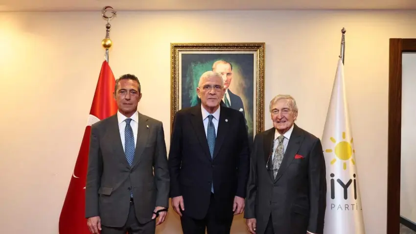 Müsavat Dervişoğlu, Rahmi Koç ile bir araya geldi haberinin görseli