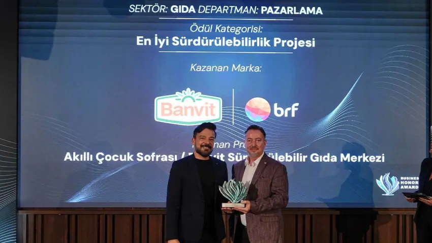 Banvit MBRF’in Sürdürülebilir Gıda Merkezi Business Honors Awards’tan ödülle döndü
