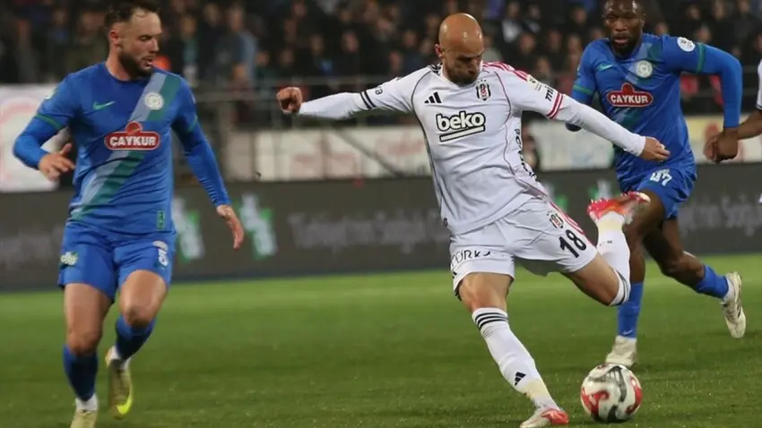 Beşiktaş, Trendyol Süper Lig'in son haftasında Çaykur Rizespor ile berabere kaldı haberinin görseli