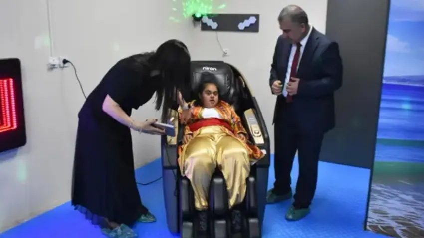 Bornova’da özel gereksinimli öğrencilerin duyusal gelişimine destek haberinin görseli