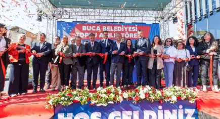 Buca’da 16 projenin toplu açılışı yapıldı