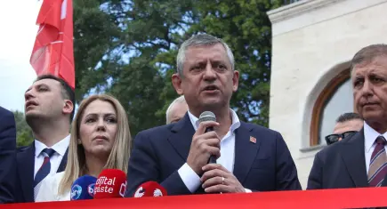 Özel, Sarnıç’ta ilk cuma namazını kıldı