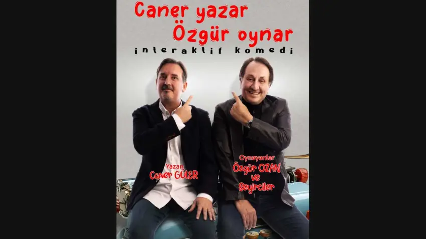 Caner Yazar-Özgür Oynar, İzmir’de seyirciyle buluşuyor haberinin görseli