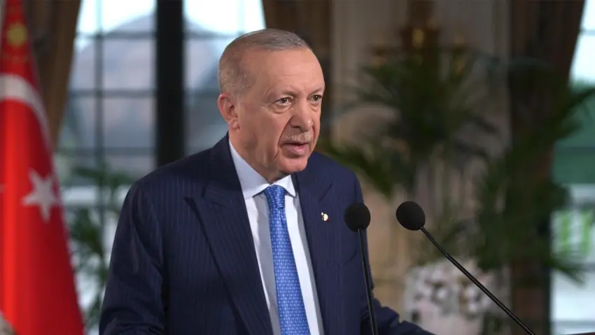 Cumhurbaşkanı Erdoğan’dan Türk Günü Yürüyüşü’nde videolu mesaj haberinin görseli