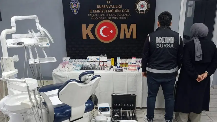 Kaçak diş kliniğine operasyon: Sahte diş hekimi karı koca gözaltında haberinin görseli