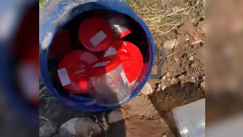 Mezarlıkta plastik varilin içinde 21 cenin bulundu haberinin görseli