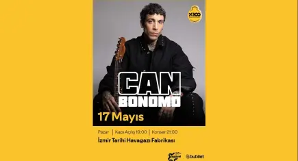 Can Bonomo İzmir’de sevenleriyle buluşuyor