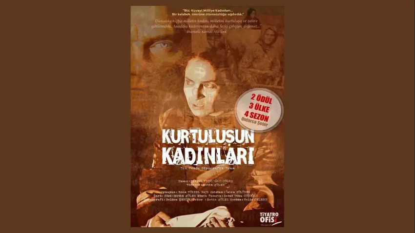 Kurtuluşun Kadınları milli mücadelenin kahramanlarını sahneye taşıyor haberinin görseli