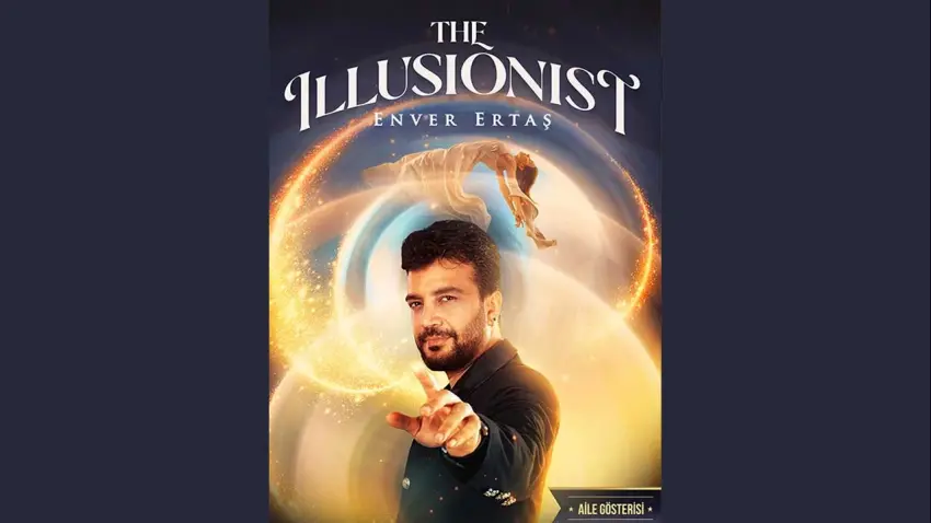 The Illusionist-Enver Ertaş İzmir’de sihir dolu bir gösteri sunacak haberinin görseli