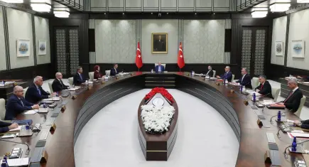 Cumhurbaşkanlığı Kabinesi, Cumhurbaşkanı Erdoğan başkanlığında toplandı