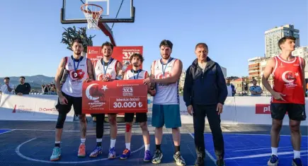 Gündoğdu Meydanı’nda 3X3 Basketbol heyecanı