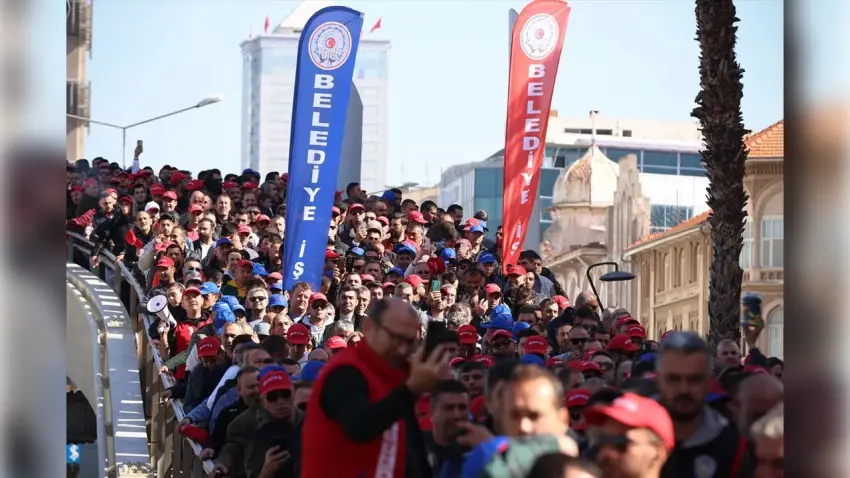 İZSU’daki taşeronlaşmaya karşı Belediye-İş sahaya iniyor haberinin görseli