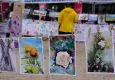 Seferihisar’da uluslararası suluboya festivali sanatseverleri buluşturdu