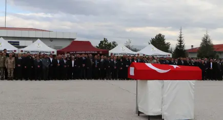 Şehit Polis Emrah Koç için Van’da tören düzenlendi