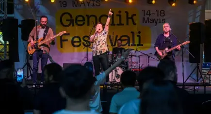 Küçükpark’ta gençlik festivali coşkusu yaşandı