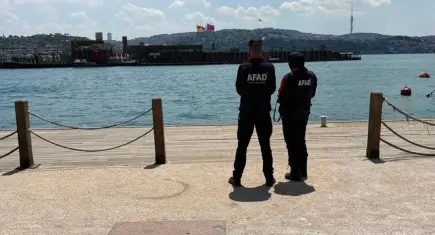 Midye toplamak için dalan kişi kayboldu