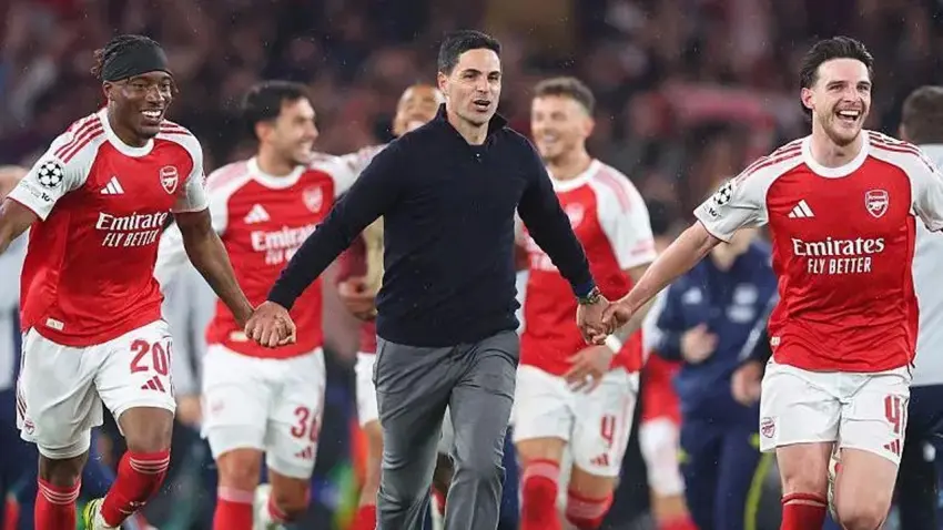 Arsenal 22 yıllık hasrete son verdi haberinin görseli