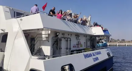 Bayramda deniz keyfi