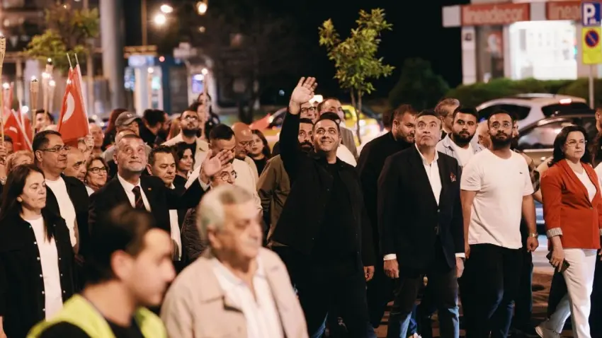 Narlıdere’de 19 Mayıs coşkusu sokaklara taştı haberinin görseli