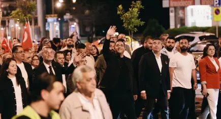 Narlıdere’de 19 Mayıs coşkusu sokaklara taştı