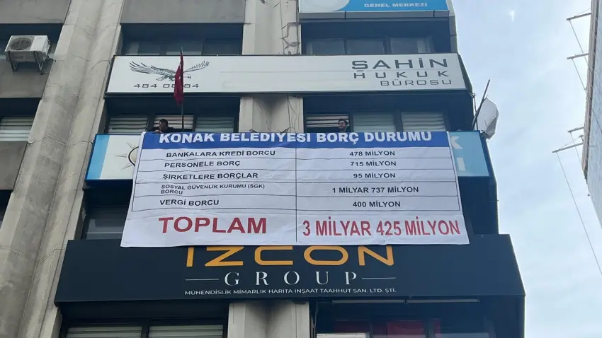 AK Partili Başdaş’tan Konak Belediyesi’ne borç tepkisi: Konak’a yazık ettiniz haberinin görseli