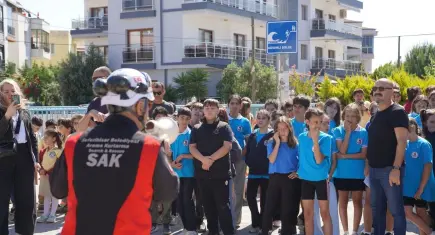 Seferihisar’da deprem ve tsunami tatbikatı