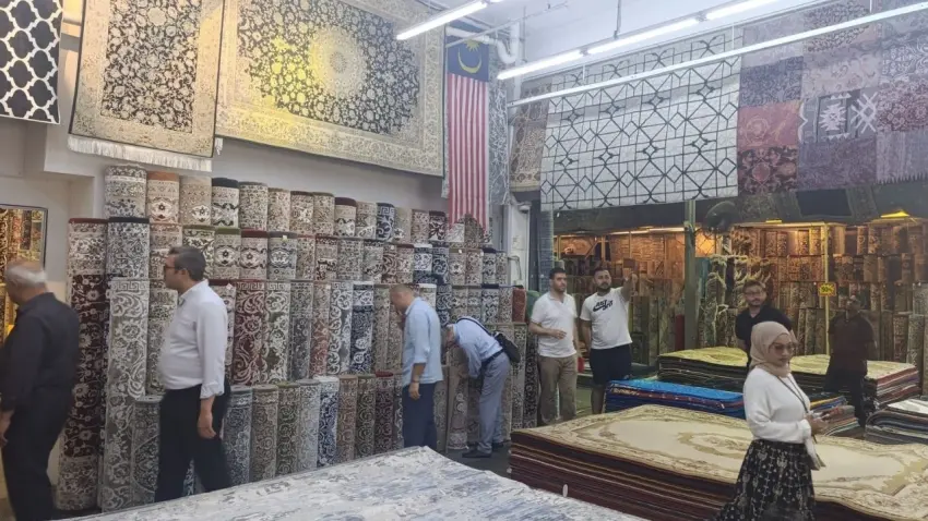 Türk halı sektöründen Malezya atağı haberinin görseli