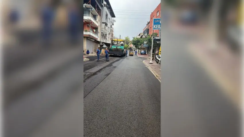 Bayraklı’da Kubilay Caddesi yenilendi haberinin görseli