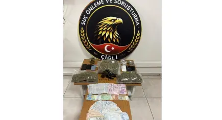 Çiğli’de uyuşturucu operasyonu:6 zanlı yakalandı