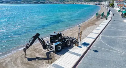 Dikili yaz sezonuna hazır