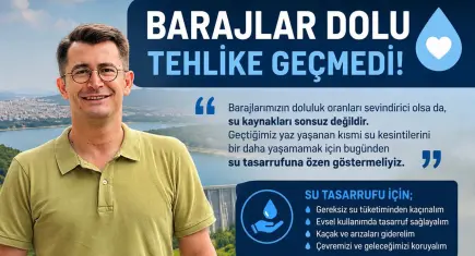 İzmir’de baraj doluluğu sevindirdi: Uzmanlardan tasarruf uyarısı