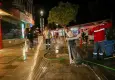 Karşıyaka Çarşısı bayram öncesi baştan sona temizlendi