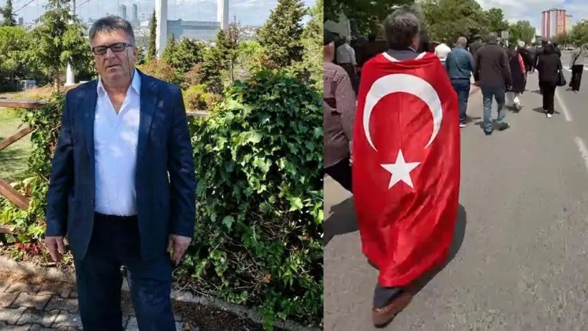 Şehit polis cenazesinde fenalaşan vatandaş hayatını kaybetti haberinin görseli
