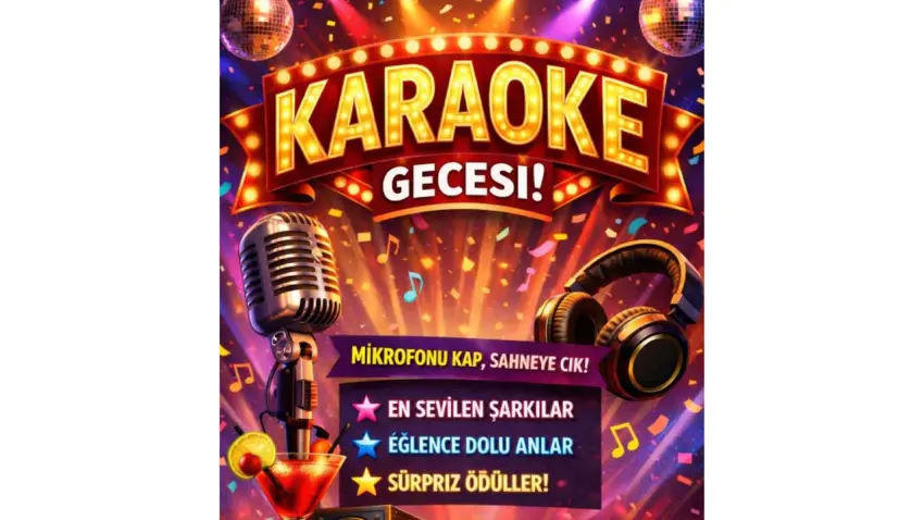 Karaoke sevenler buluşuyor: Mikrofon bu kez sizde haberinin görseli