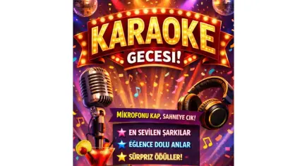 Karaoke sevenler buluşuyor: Mikrofon bu kez sizde