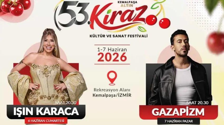 Kemalpaşa’da Altın Kiraz Festivali heyecanı başlıyor haberinin görseli