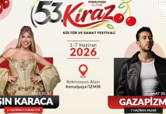 Kemalpaşa’da Altın Kiraz Festivali heyecanı başlıyor