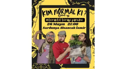 Kim normal ki? kahkaha dolu bir terapi parodisi sunacak
