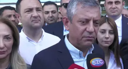 Özgür Özel İzmir'de: Millet bizi nerede bekliyorsa oraya gideriz