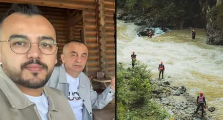 Balık tutmak için girdikleri derede kaybolan amcanın da cansız bedeni bulundu