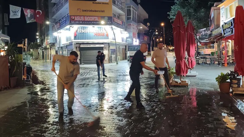 Çiğli’de bayram öncesi temizlik seferberliği haberinin görseli