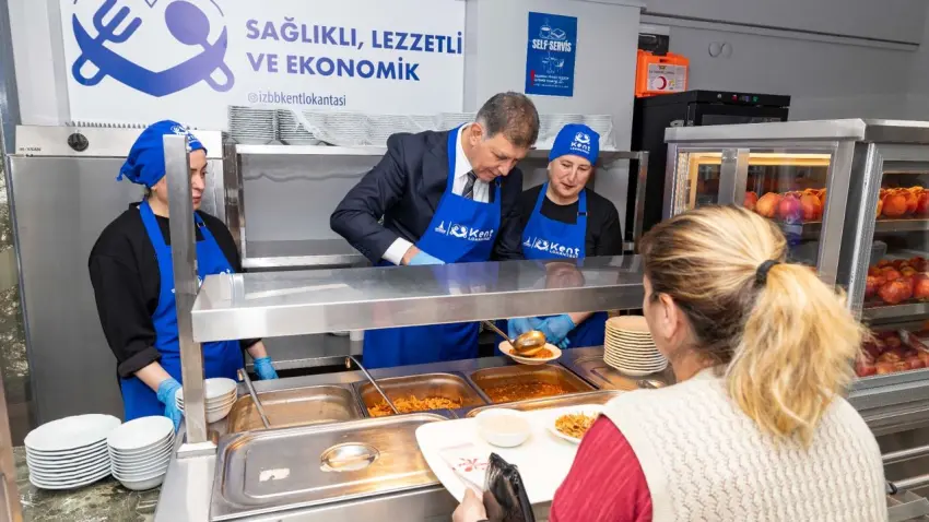 İzmir’in kent lokantaları dar gelirlinin sofrasına destek oluyor haberinin görseli