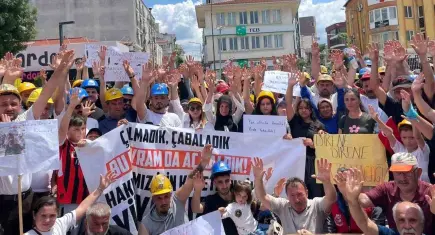 Yer altında alın teri, yer üstünde hak arayışı: Maden işçileri ekmek kavgası için yollarda!