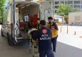 Motosikletin çarptığı çocuğun yakınları sürücüyü darbetti