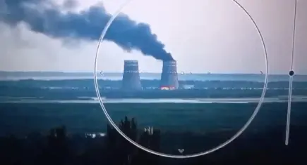 Rosatom duyurdu: Zaporijya Nükleer Santrali’ne Ukrayna İHA’sı isabet etti!