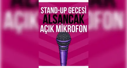 Alsancak’ta kahkaha dolu gece: Açık mikrofon stand-up etkinliği düzenlenecek