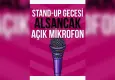 Alsancak’ta kahkaha dolu gece: Açık mikrofon stand-up etkinliği düzenlenecek