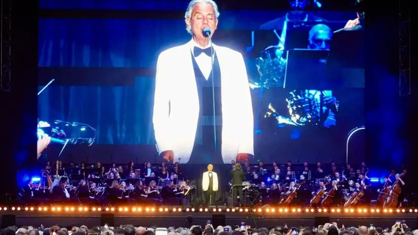 Andrea Bocelli İstanbul’da müzik ziyafeti sundu haberinin görseli