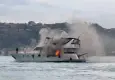 Beşiktaş'ta teknede yangın